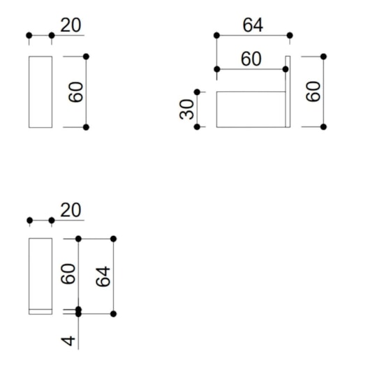 Cabideiro Simples Kr770 Dourado Kromma - Imagem principal - d1e1e865-21ea-42a1-a0b8-bbcc33f97928