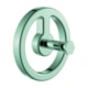 Cabideiro Simples Rbace6300 Absinto Matte Rubinettos - b445fe05-1f94-47cb-b9db-e3870e855068