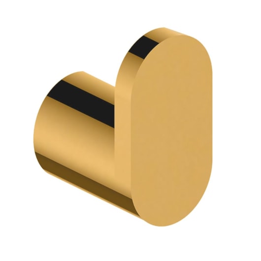 Cabideiro Simples Rbace8330 Gold Matte Rubinettos - Imagem principal - 95fce544-9028-4c7c-b69d-b88ddb7a05ca