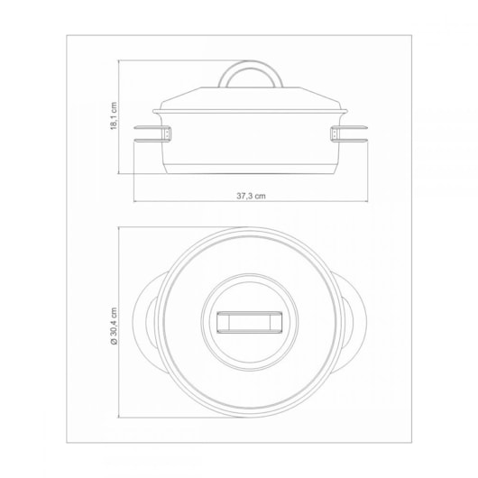 Caçarola Em Inox Solar Tramontina 7,1L - Imagem principal - 30dadacd-9dd8-414e-adaa-99eb92b6c68b