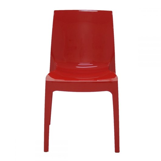 Cadeira Alice Summa em Polipropileno Brilhoso Vermelho Tramontina - Imagem principal - bd772fbd-f0e0-4f6a-87f4-c39e463b4e1c
