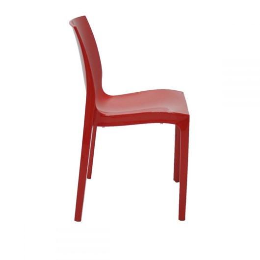 Cadeira Alice Summa em Polipropileno Brilhoso Vermelho Tramontina - Imagem principal - 8c1f0ab1-3bb9-4325-bb0d-cef1c22cc7a8