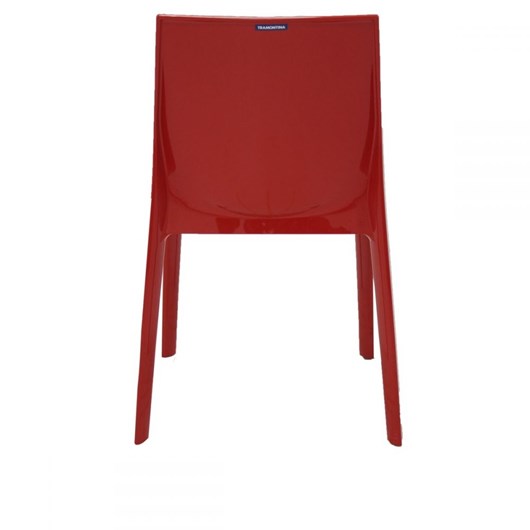 Cadeira Alice Summa em Polipropileno Brilhoso Vermelho Tramontina - Imagem principal - 5f2465be-6ed6-4ec9-bb36-766c62754d9c