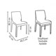 Cadeira Alice Summa em Polipropileno Brilhoso Vermelho Tramontina - 5442f4b3-7044-4f81-8f93-70b801cab9f7