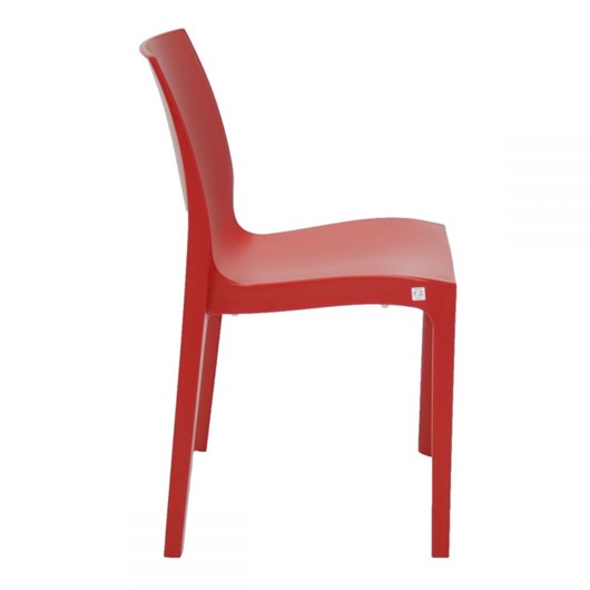 Cadeira Alice Summa em Polipropileno Satinado Vermelho Tramontina - Imagem principal - 316eb90d-0d51-451d-b484-af6aadf959dd