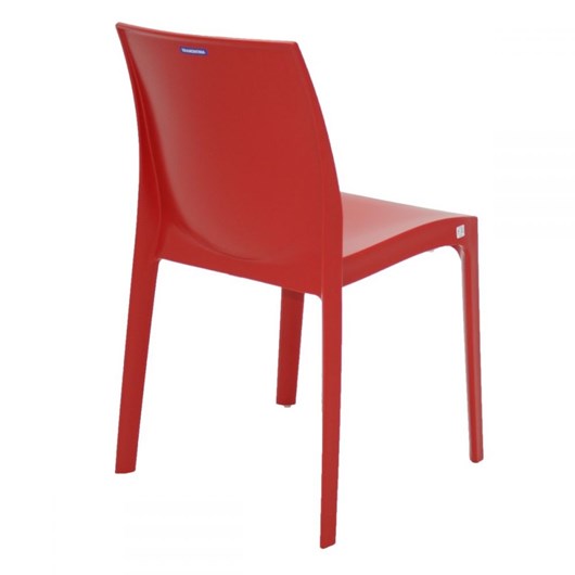 Cadeira Alice Summa em Polipropileno Satinado Vermelho Tramontina - Imagem principal - 821c1bfd-b937-45d4-99fa-79a605316659
