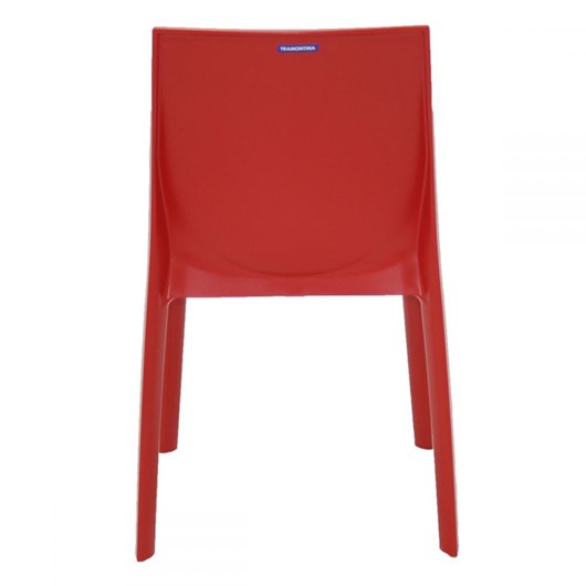 Cadeira Alice Summa em Polipropileno Satinado Vermelho Tramontina - Imagem principal - af3c2ff6-046d-4d97-b104-7846088315c5