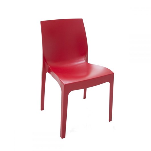 Cadeira Alice Summa em Polipropileno Satinado Vermelho Tramontina - Imagem principal - 5ca21763-e07c-4e0e-8d1b-1518ed26d901