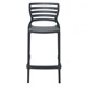 Cadeira Alta de Polipropileno com Fibra de Vidro Sofia Grafite Tramontina - 98367905-a224-4fd9-81a4-68ede658a6aa