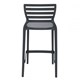 Cadeira Alta de Polipropileno com Fibra de Vidro Sofia Grafite Tramontina - 64541119-6c11-4e55-80cf-dc22715dcdb8