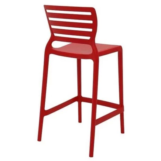 Cadeira Alta Sofia Vermelho Tramontina  - Imagem principal - d2c0ba0b-a690-433d-b1c0-af89f8fac545