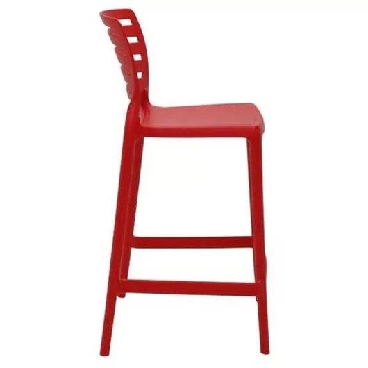 Cadeira Alta Sofia Vermelho Tramontina  - Imagem principal - 4a40bd21-f2a8-4554-9624-ff360a6c292e