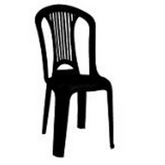Cadeira Bistrô Atlântida Em Polipropileno Preto Tramontina - Imagem principal - 42544e28-1af2-455b-9636-9693a48a27ca