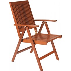 Cadeira Com Bracos Fitt Regulavel De Madeira - Tramontina