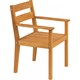Cadeira Com Bracos Fixa Varanda Tropical De Madeira - Tramontina - 5118c7f4-fac1-4a69-b231-575df91bd11f