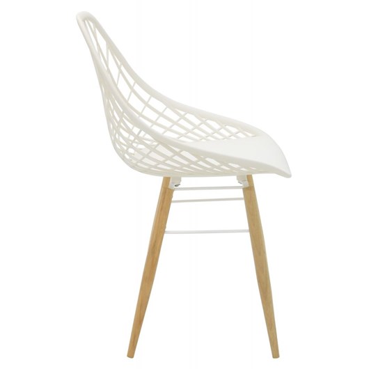 Cadeira Com Pernas De Madeira Philo 92088/110 Branco Tramontina - Imagem principal - aeae2e23-3a4d-4365-9f2e-c349dc4c1028