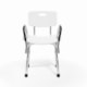 Cadeira De Acessibilidade Para Banho Abaulada Com Encosto Com Braço Sicmol - ef1d234d-01fb-4fb7-a5a4-97f838d645f6