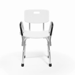 Cadeira De Acessibilidade Para Banho Abaulada Com Encosto Com Braço Sicmol