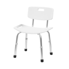 Cadeira De Acessibilidade Para Banho Abaulada Com Encosto Sem Braço Sicmol