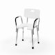 Cadeira De Acessibilidade Para Banho Com Abertura Frontal Com Encosto Com Braço Sicmol - b4194d6e-a5cb-4e7a-aed6-34353a03166d