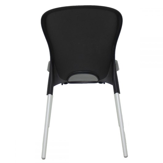 Cadeira De Polipropileno Jolie Com Pernas Anodizadas 92060/009 Preta Tramontina - Imagem principal - 8d2187b9-1720-46cb-9ff5-5210c482a37d