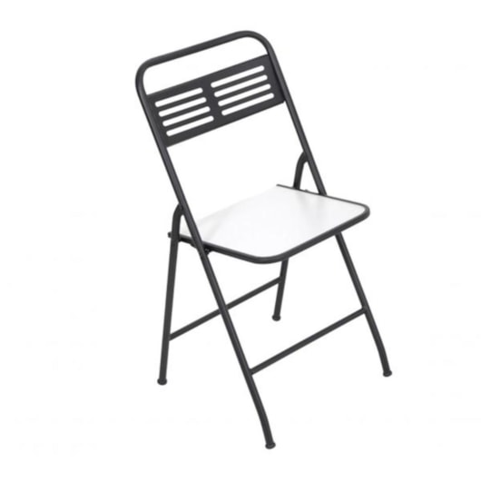 Cadeira Dobravel Millenium Preta Metalnew - Imagem principal - e5dd810f-8483-45f7-9d8a-f78ad06244a9