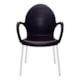 Cadeira Grace Com Braço Preta Tramontina - e5ad7457-1d50-4744-b812-745fcc3bc450