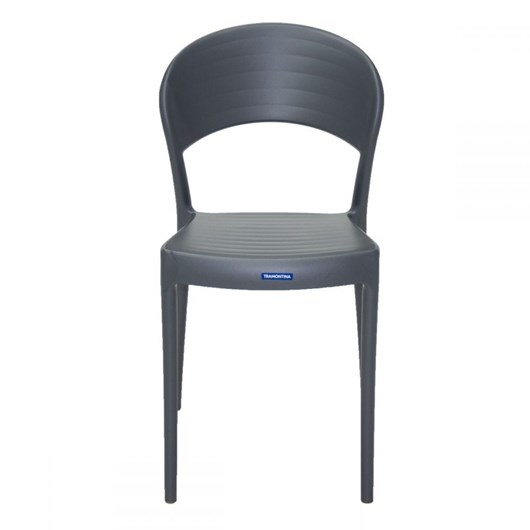 Cadeira Polipropileno Sem Braço Sissi 92046/007 Grafite Tramontina - Imagem principal - a8ac511a-0f74-4070-a14d-f139c5178225
