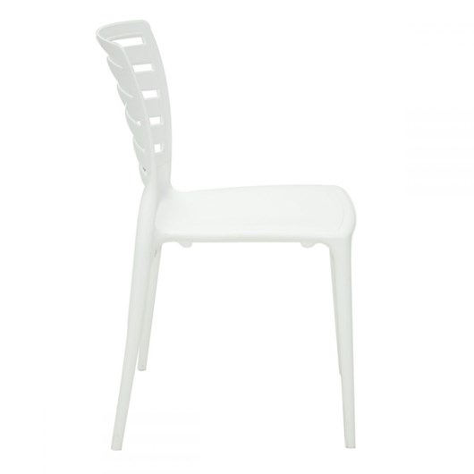 Cadeira Polipropileno Sofia Com Encosto Vazado Horizontal Branco Tramontina - Imagem principal - 389e1ab4-c43c-4926-8765-9c5c4f3101b4