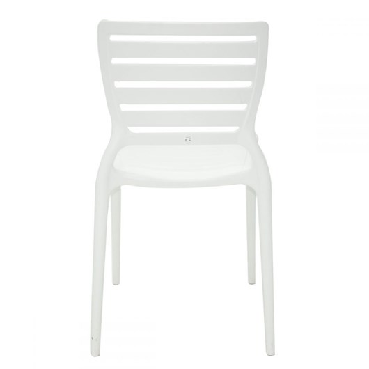 Cadeira Polipropileno Sofia Com Encosto Vazado Horizontal Branco Tramontina - Imagem principal - bf26fbfc-d134-49c7-aeb9-2e7a86dd37c6