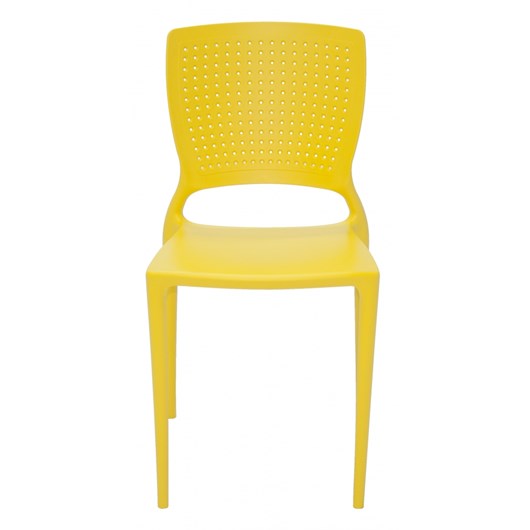 Cadeira Safira Summa Polipropileno E Fibra De Vidro Amarelo Tramontina - Imagem principal - 739e8ec4-eb1e-4b8d-88ba-b4eb0d473a54