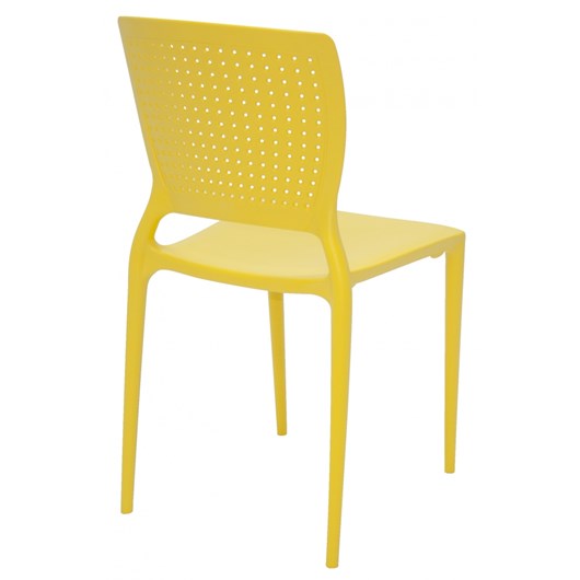 Cadeira Safira Summa Polipropileno E Fibra De Vidro Amarelo Tramontina - Imagem principal - a8c926d7-4629-4886-bc85-feceb6f47ff5