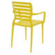 Cadeira Sofia Summa Com Encosto Horizontal E Braços Em Polipropileno E Fibra De Vidro Amarelo Tramontina - 6422fbdc-f350-4392-b39c-65bd35301c95