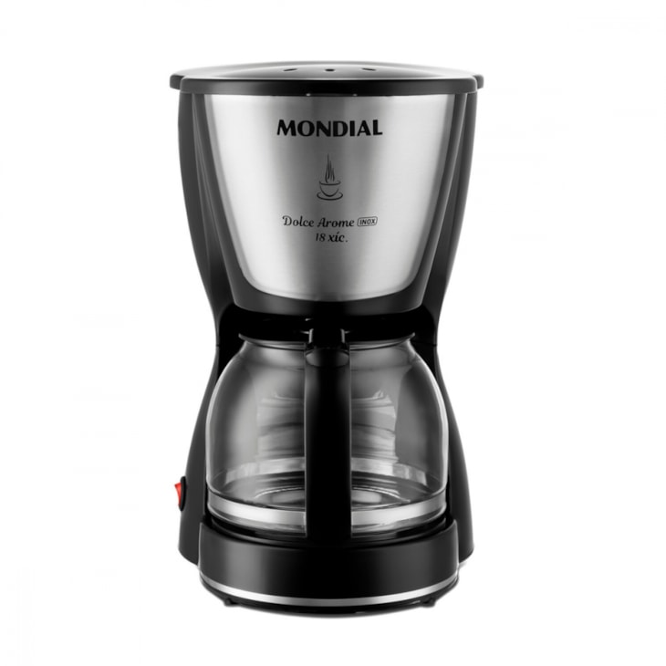 Cafeteira Elétrica C3018 Dolce Arome Preto E Inox Mondial 127V 550W