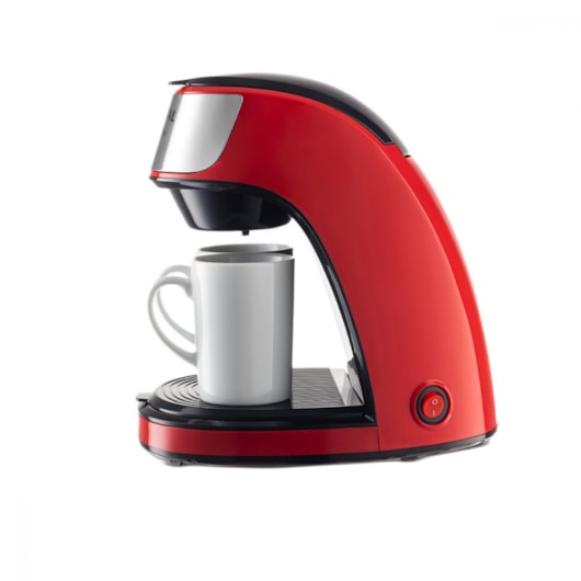 Cafeteira Elétrica C422 Smart Coffe Vermelho E Inox Mondial 127V 500W - Imagem principal - 47720abd-6982-48ed-b525-e5a25c80a639