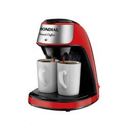 Cafeteira Elétrica C422 Smart Coffe Vermelho E Inox Mondial 127V 500W