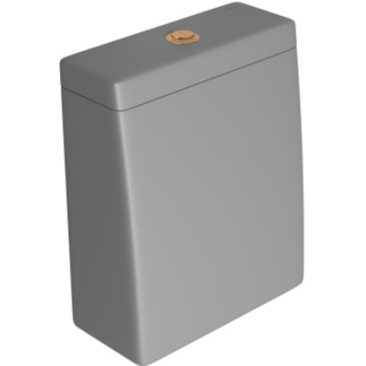 Caixa Acoplada 3/6 Litros Cinza Fosco Red Gold Deca - Imagem principal - b1c1d563-2688-4010-a65e-dbd997023c54