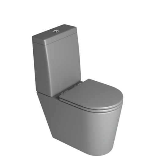 Caixa Acoplada Com Toucheless Lk Cinza Fosco Deca - Imagem principal - 016ee5e6-eee8-457c-9d56-a6d4dca295bd