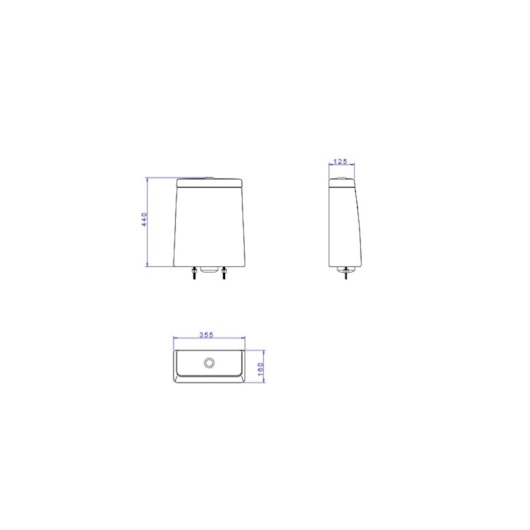 Caixa Acoplada Com Touchless Branco Deca - Imagem principal - 47521066-2067-42e3-a634-11af49b0c905