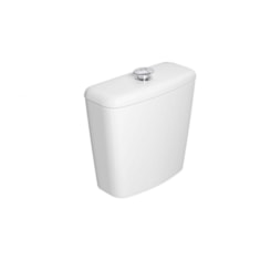 Caixa Acoplada De Acessibilidade Para Vaso Sanitário Com Acionamento Duo Vogue Plus Conforto Branco 3 e 6L Deca