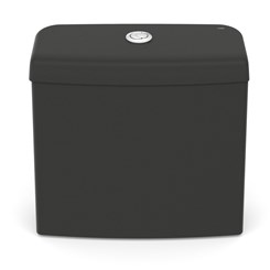 Caixa Acoplada Ecoflush 3/6 Litros Slim Matte Black Celite