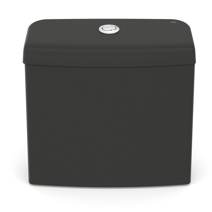 Caixa Acoplada Ecoflush 3/6 Litros Slim Matte Black Celite