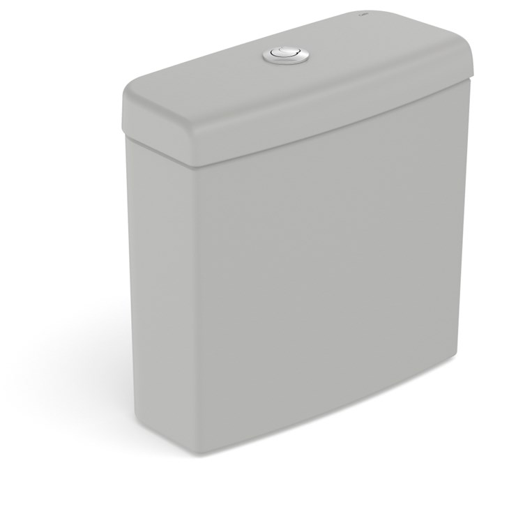 Caixa Acoplada Ecoflush 3/6 Litros Slim Stone Celite