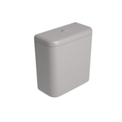 Caixa Acoplada Monocromática Carrara Soft Antracite Deca