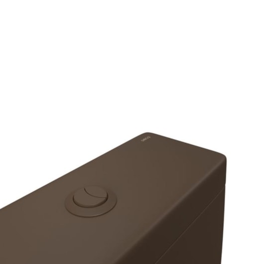 Caixa Acoplada Monocromática  LK Marrom  Fosco Deca - Imagem principal - fc5ef172-9b6e-4b1d-a9ef-8b9edd1ee99e