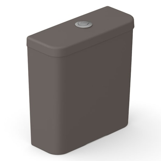 Caixa Acoplada Para Vaso Sanitário 3/6L Gap Café Roca - Imagem principal - 78cdc93c-c8a4-4ff9-95e6-27b4fcdd56ed