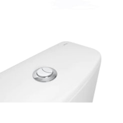 Caixa Acoplada Para Vaso Sanitário com Acionamento Duo Entrada Invertida Izy  Ravena Aspen Flex Branco Deca