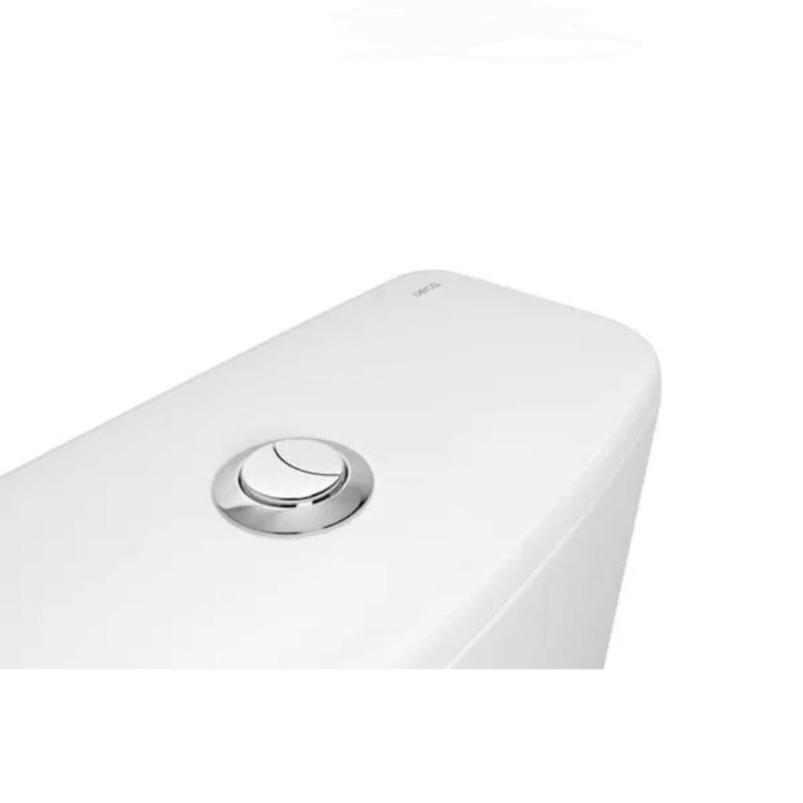 Caixa Acoplada Para Vaso Sanitário com Acionamento Duo Entrada Invertida Izy  Ravena Aspen Flex Branco Deca