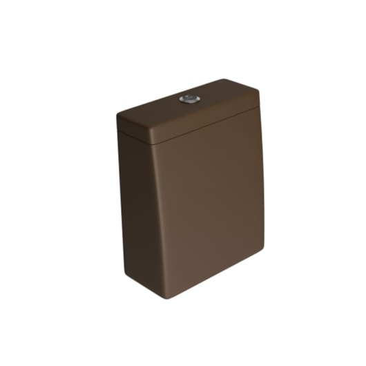 Caixa Acoplada Touchless Marrom Fosco Deca - Imagem principal - d585c510-7827-4fcf-b514-1f9fe8c928da