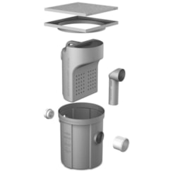 Caixa De Gordura Com Cesto Fortlev 21L